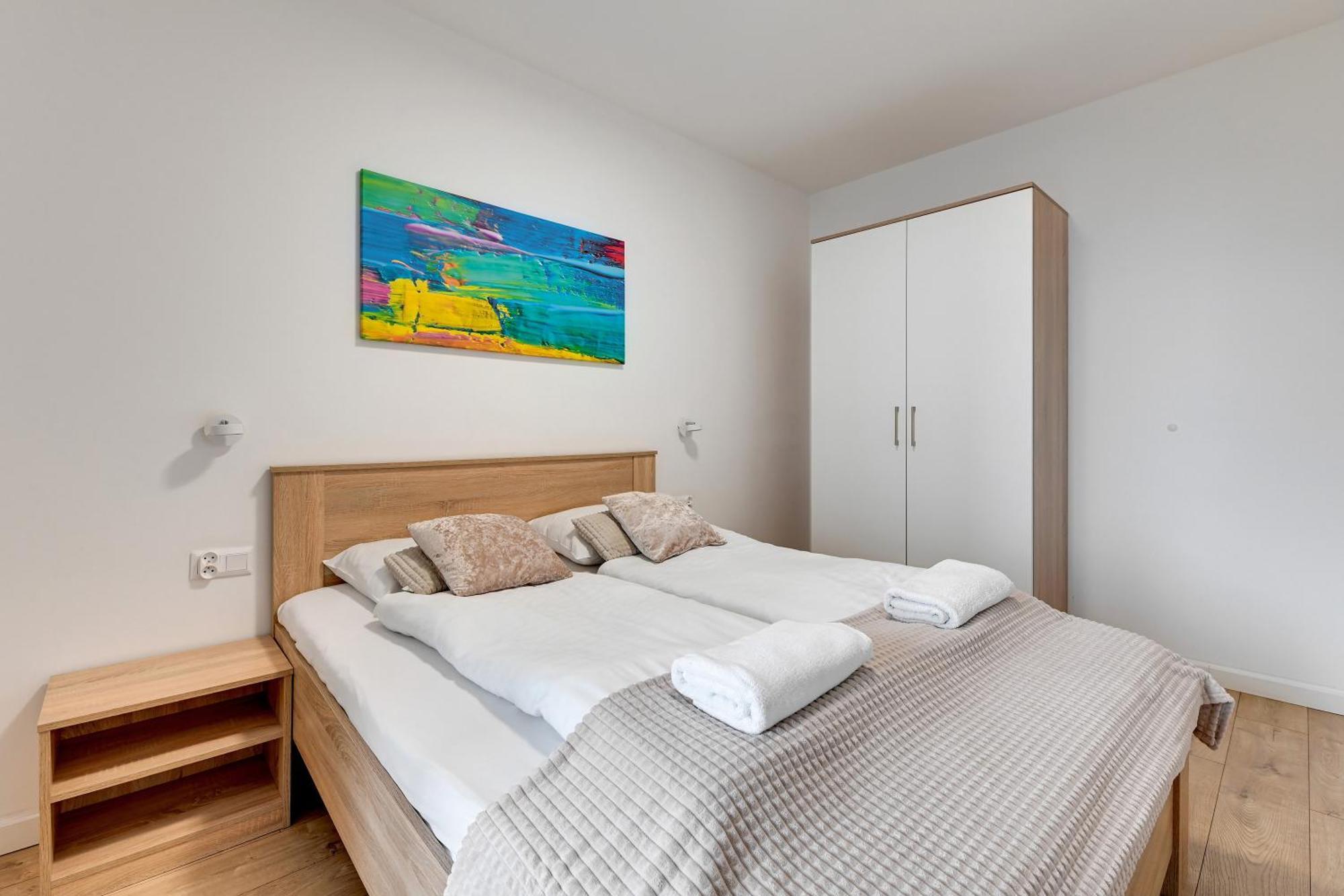 Apartament Nadmorskie Spektrum & Parking Gdansk Exterior photo