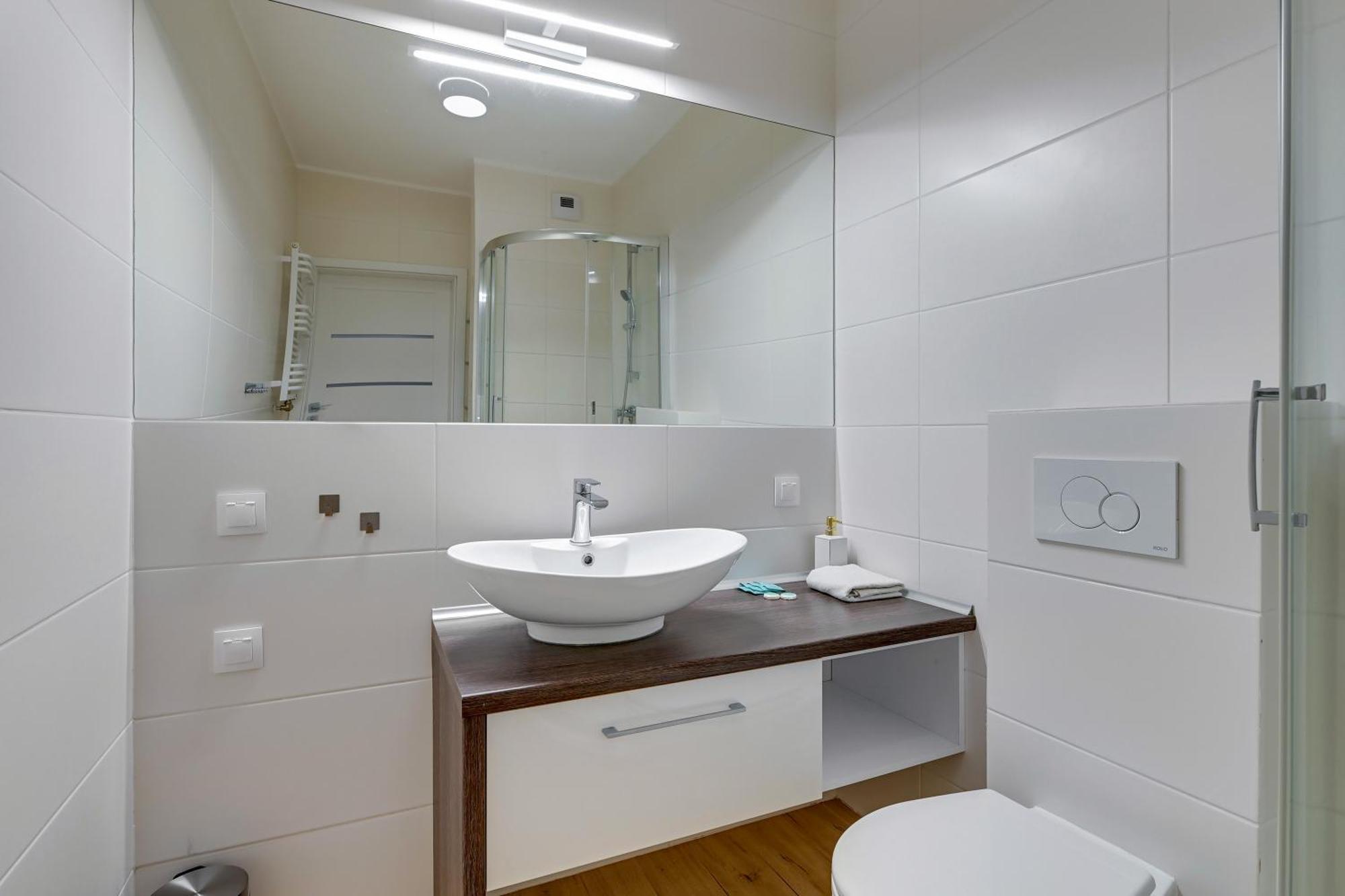 Apartament Nadmorskie Spektrum & Parking Gdansk Exterior photo